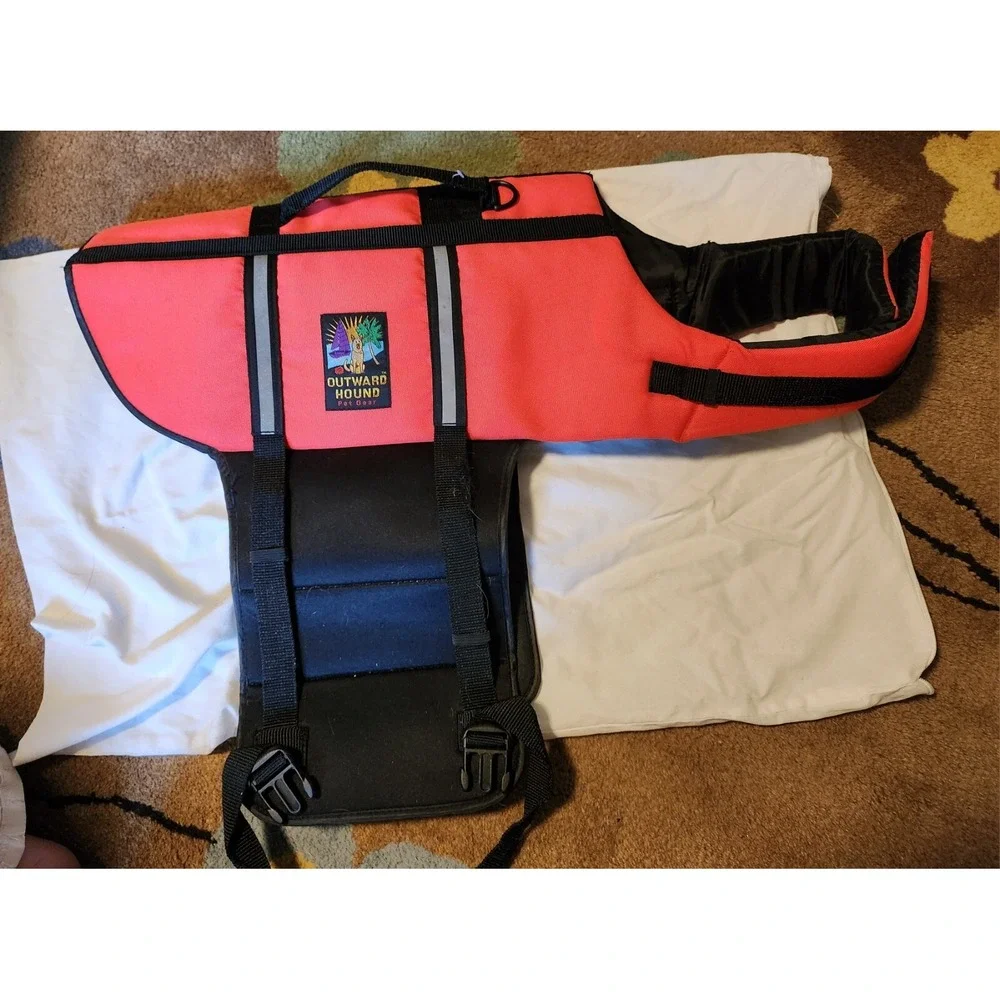 Outward Hound Pet / Dog / Canine Safety Jacket Vest Life Preserver - medium size